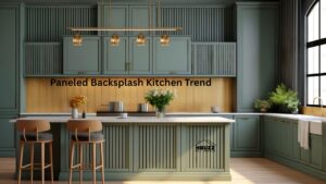 Paneled Backsplash Kitchen Trend
