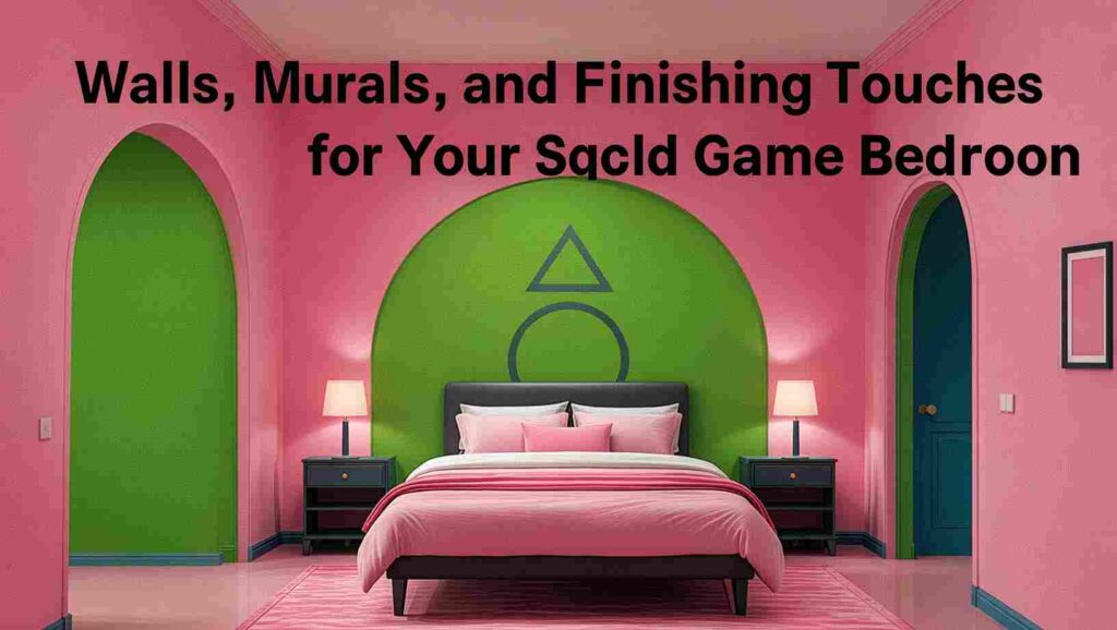 Create a safe, fun, and colorful squid game bedroom for teens and kids. Explore teenage gamer bedroom ideas, video game bedroom decor