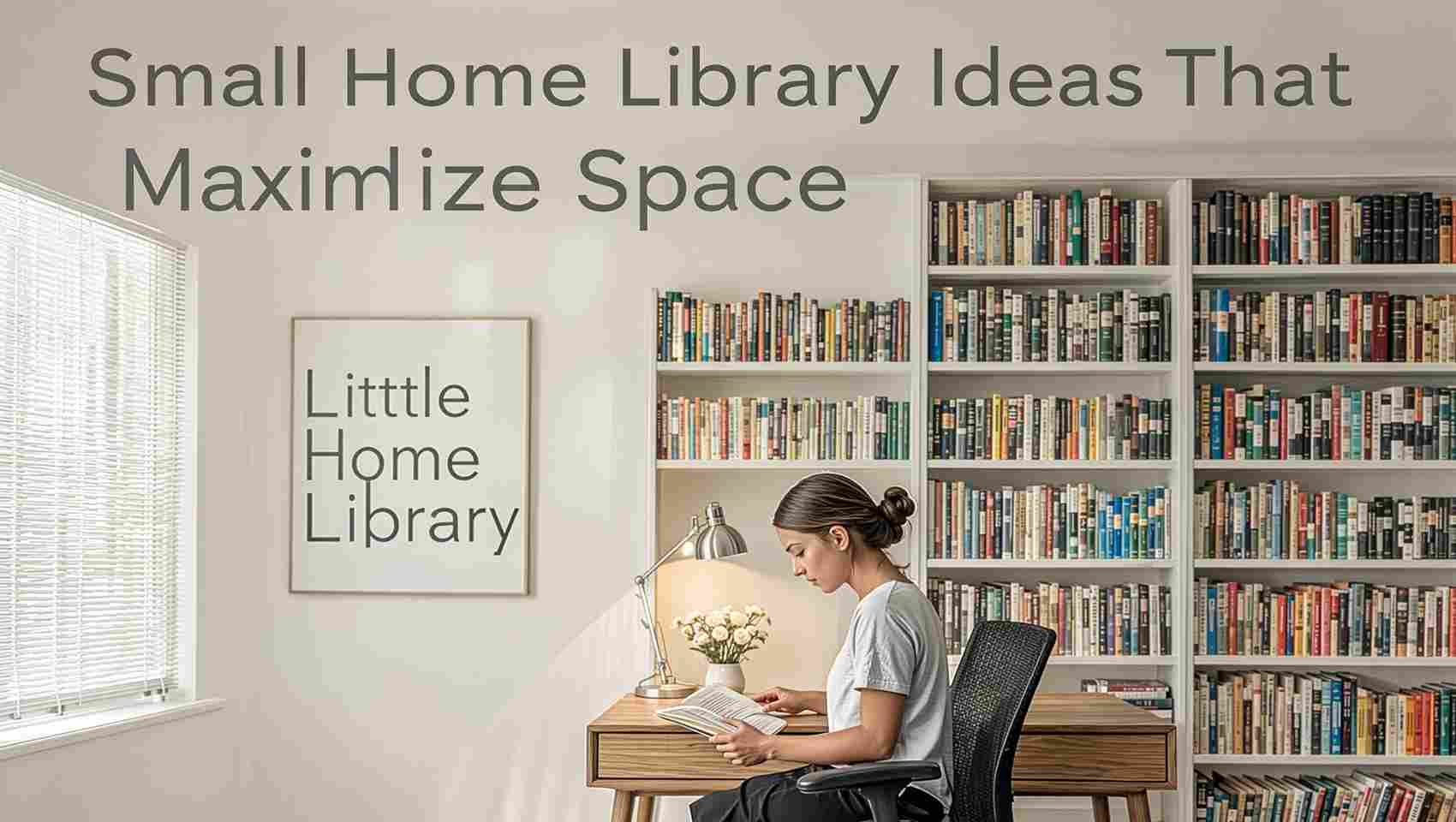 Small Home Library Ideas That Maximize Space