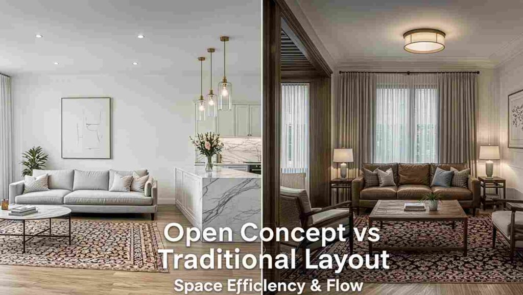Open Concept vs Traditional Layout: Which Works Best for Your Home?