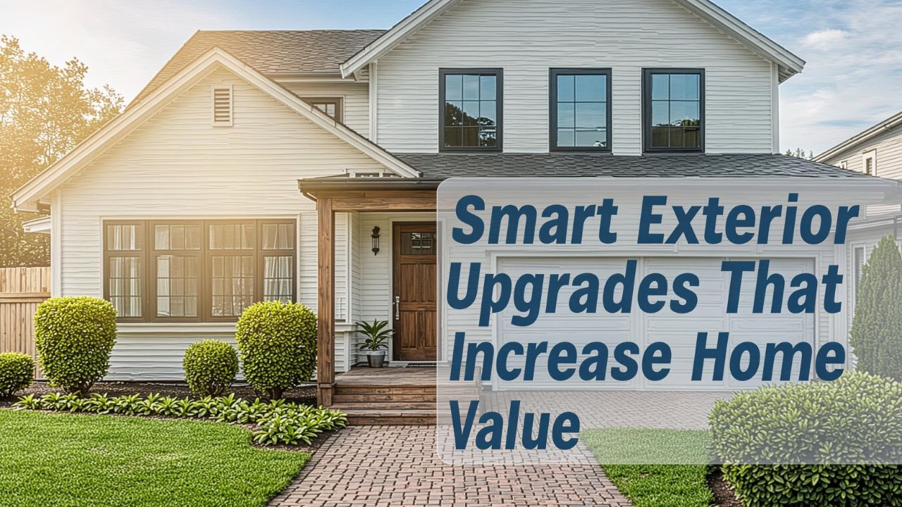 Smart Exterior Upgrades That Increase Home Value